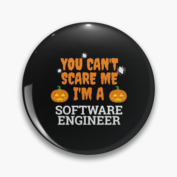 Item preview, Can't scare me  I'm a  software engineer Halloween designed and sold by losttribe.