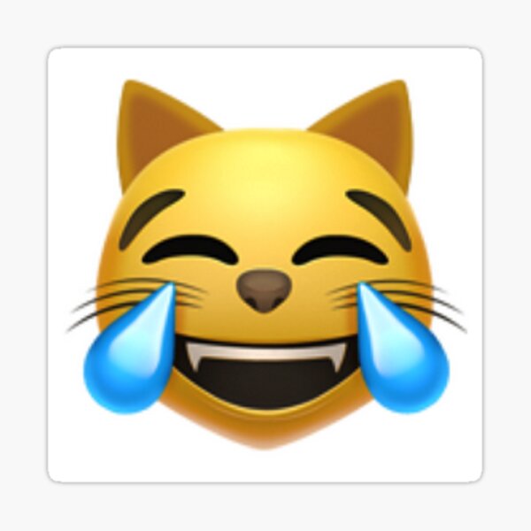 Laughing Emoji Stickers | Redbubble