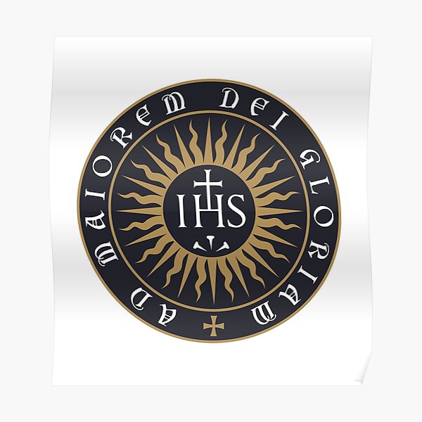 Ignatius of Loyola Society of Jesus Poster