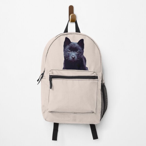 Item preview, Schipperke puppy dog cute designed and sold by ElegantCat.