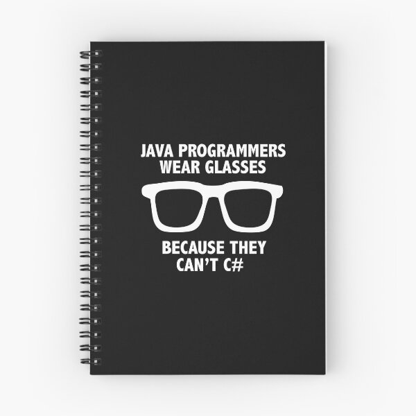 Item preview, Java Programmers Wear Glasses Because the Don't C# designed and sold by losttribe.