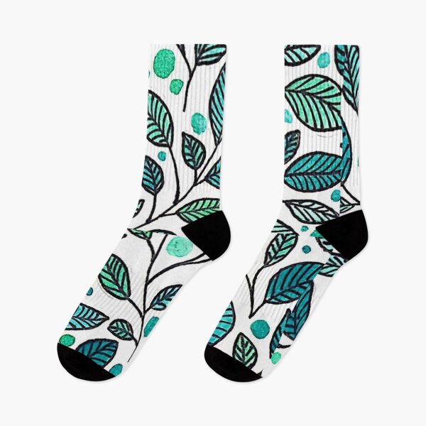 Item preview,  tropical leaves summer print designed and sold by KiwiBurrito.
