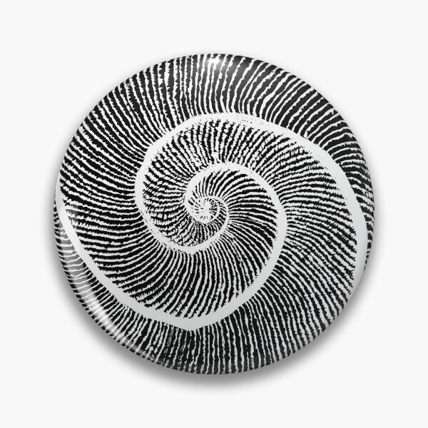 Artikelvorschau, zwei Fibonacci-Spiralen sind miteinander verwoben entworfen und verkauft von Pragonette.
