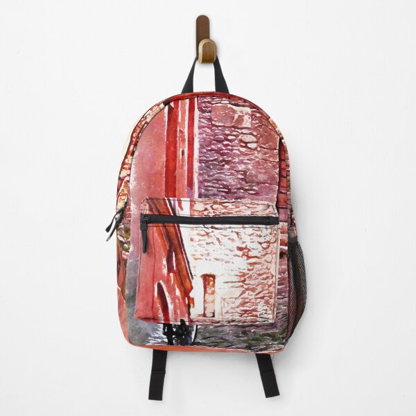 Item preview, Teramo: alley with church designed and sold by Giuseppe Cocco.
