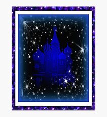 Castle---One the edge of Fantasy Photographic Print