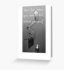 Monument Valley: Silent Princess Greeting Card