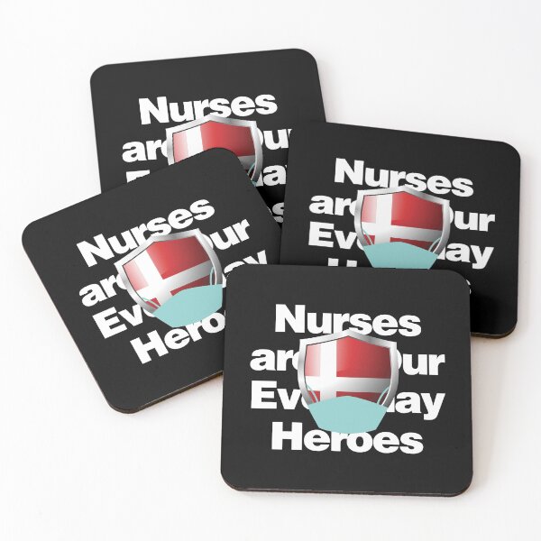 Item preview, Denmark Nurses are Everyday Heroes designed and sold by HelloFromAja.