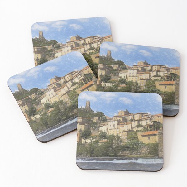 Item preview, Roquebrun Above The River Orb Digital Art designed and sold by IanWL.
