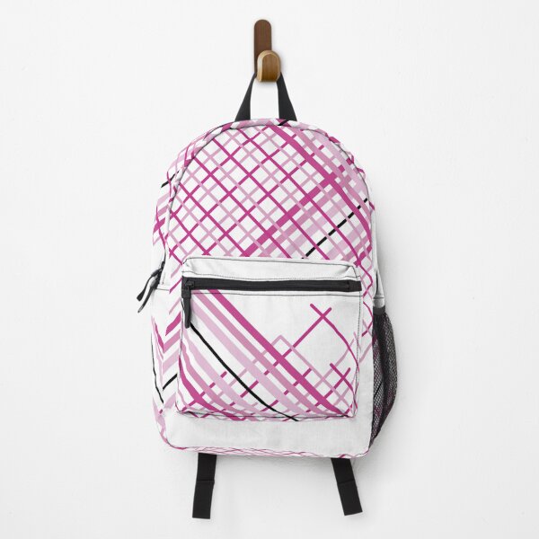 Item preview, pink and black abstract grid designed and sold by CREATINERY.