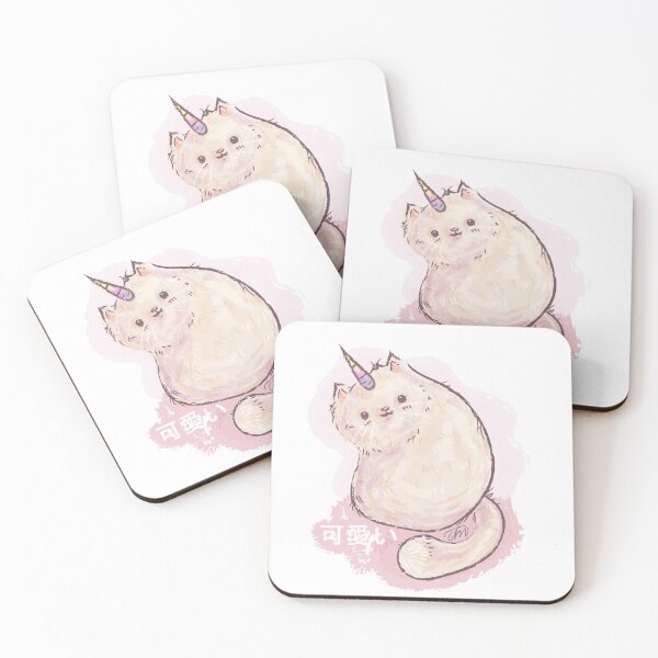 Item preview, Kawaii Unicorn Cat designed and sold by Lalingla.