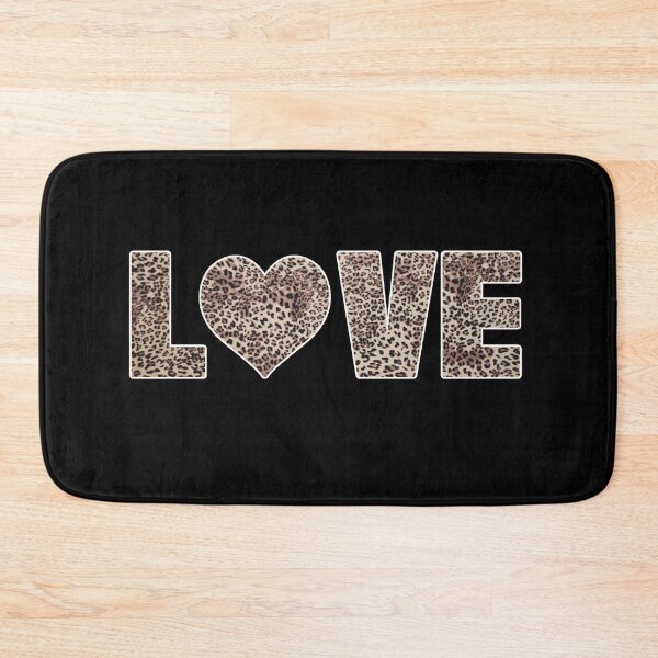 Item preview, love leopard print designed and sold by J AND J  PRINTS.