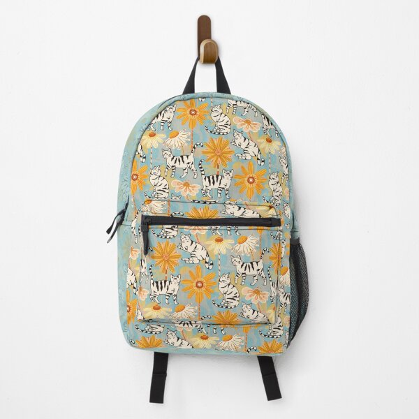 Item preview, Daisy Cats - Baby Blue designed and sold by TigaTiga.
