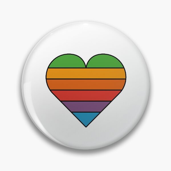 Item preview,  Rainbow Heart Apple designed and sold by elisocola.