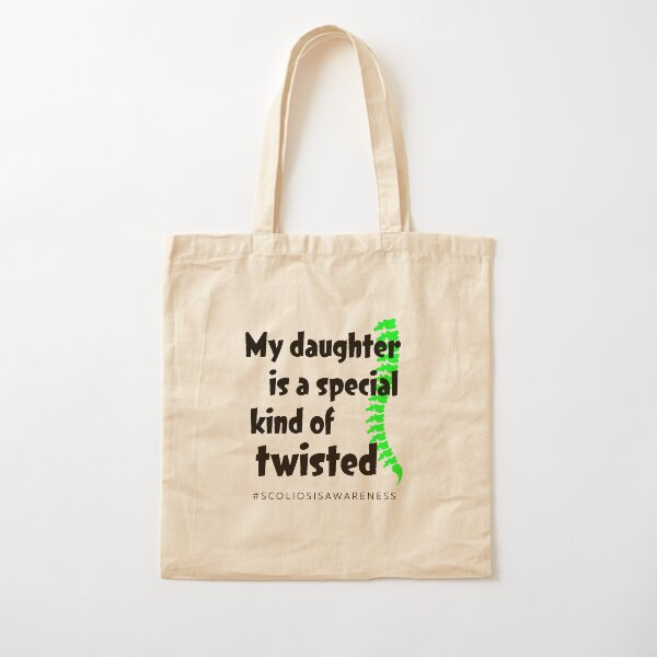 Item preview, Scoliosis Awareness Month - Daughter designed and sold by Rainy & Co.