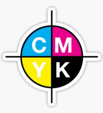CMYK 14 Sticker