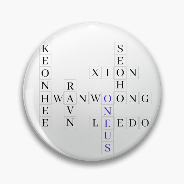 Item preview, Oneus Crossword Puzzle  designed and sold by More-Than-Kin.