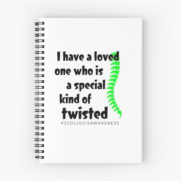 Item preview, Scoliosis Awareness Month - Loved One designed and sold by Marginally Unhinged.