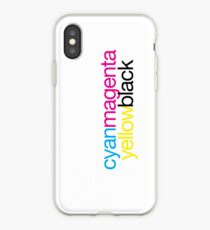 CMYK 18 iPhone Case