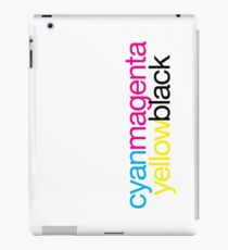 CMYK 18 iPad Case/Skin