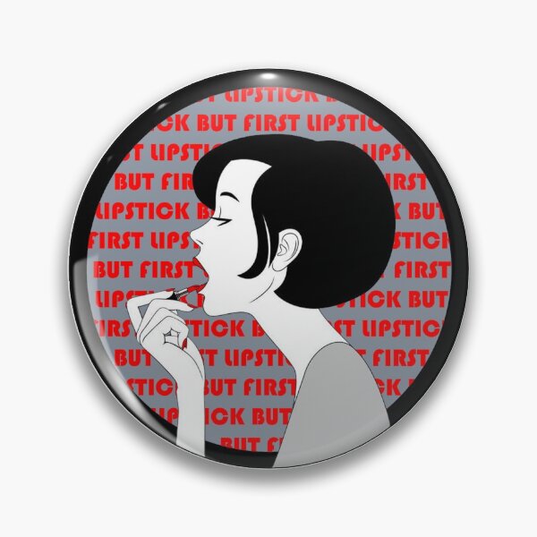 Item preview, But First Lipstick designed and sold by sreesha.