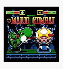 Mario Kombat II Photographic Print