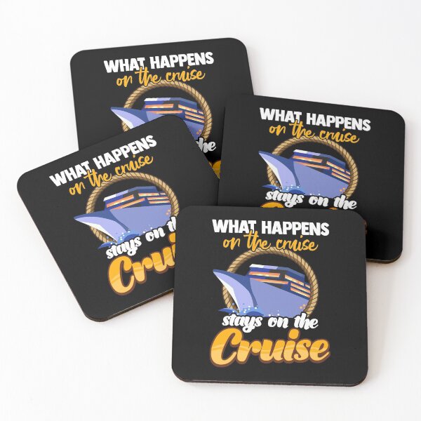 Item preview, What Happens On The Cruise Stays On The Cruise designed and sold by perfectpresents.