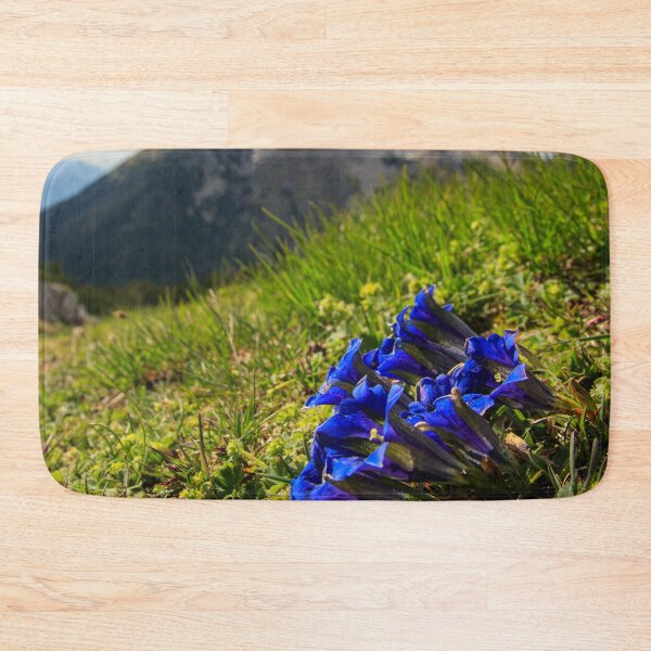 Item preview, Clusius' gentian flowers and mountains designed and sold by Patrik Lovrin.