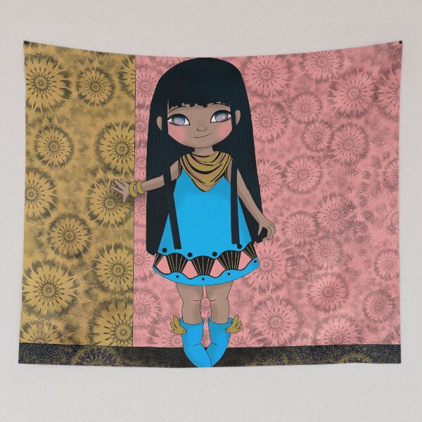 Item preview, The girl in the blue dress designed and sold by fanny offre.