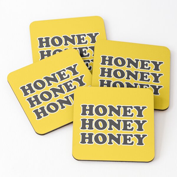Item preview, HONEY (black+white font) designed and sold by Emmyteddy.