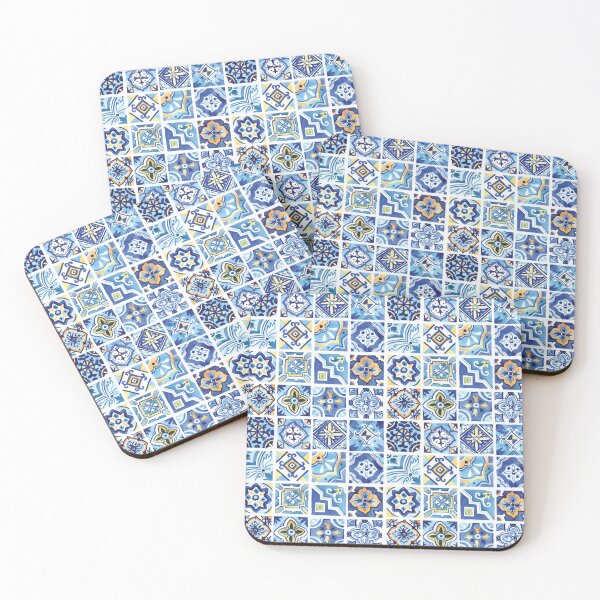 Item preview, Mediterranean watercolor tile designed and sold by Margarita Steshnikova.
