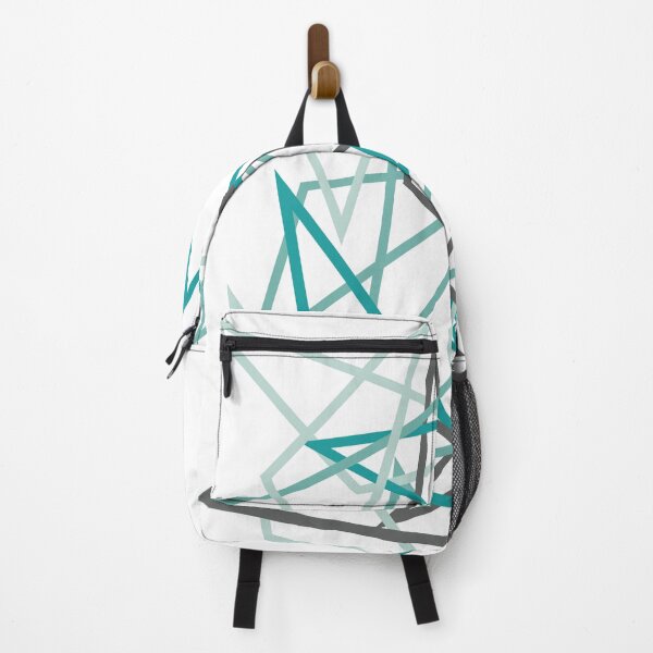 Item preview, abstract grey and green triangles designed and sold by CREATINERY.