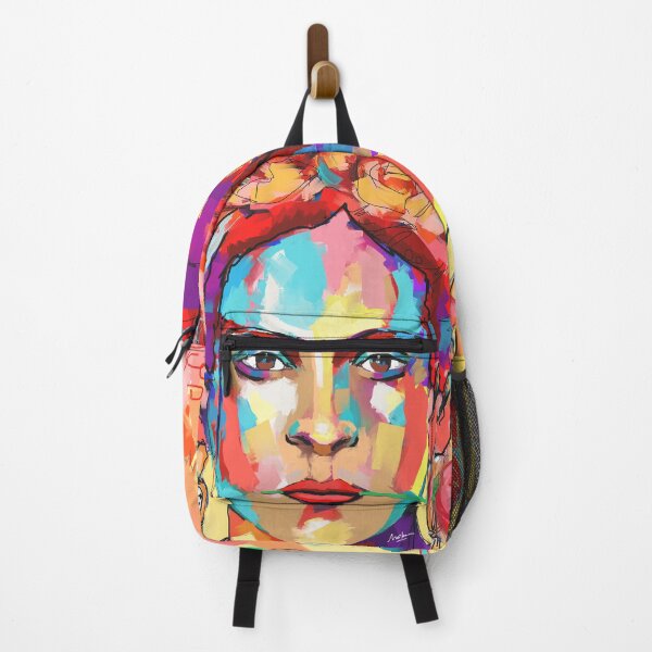 Item preview, Frida Kahlo Portrait Paint Pop Art designed and sold by ArtMailsonCello.