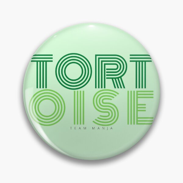 Aperçu de l'œuvre Lettres en forme de tortue en vert créée et vendue par TeamManja.