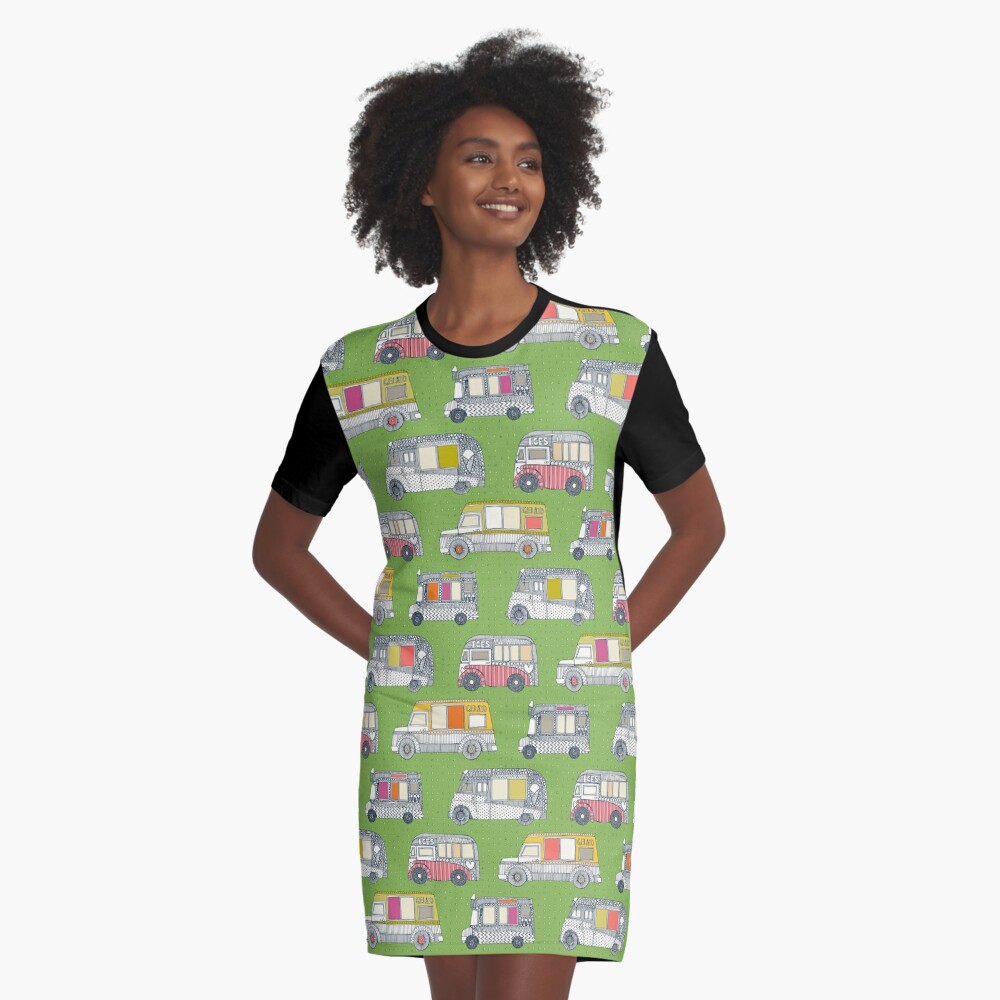 Item preview, Graphic T-Shirt Dress designed and sold by scrummy.
