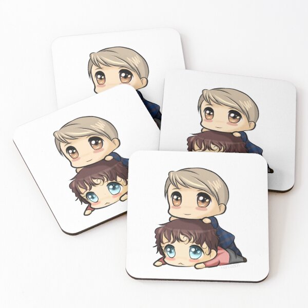 Item preview, Hannibal and Will / Hannigram Chibi designed and sold by Henna805.
