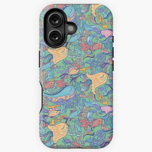 Item preview, Aquatic life Seamless Pattern designed and sold by PurpleTank.