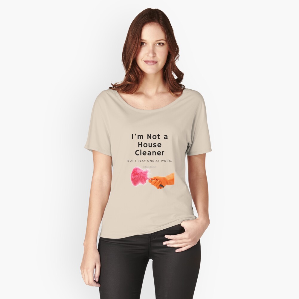 Item preview, Relaxed Fit T-Shirt designed and sold by SavvyCleaner.