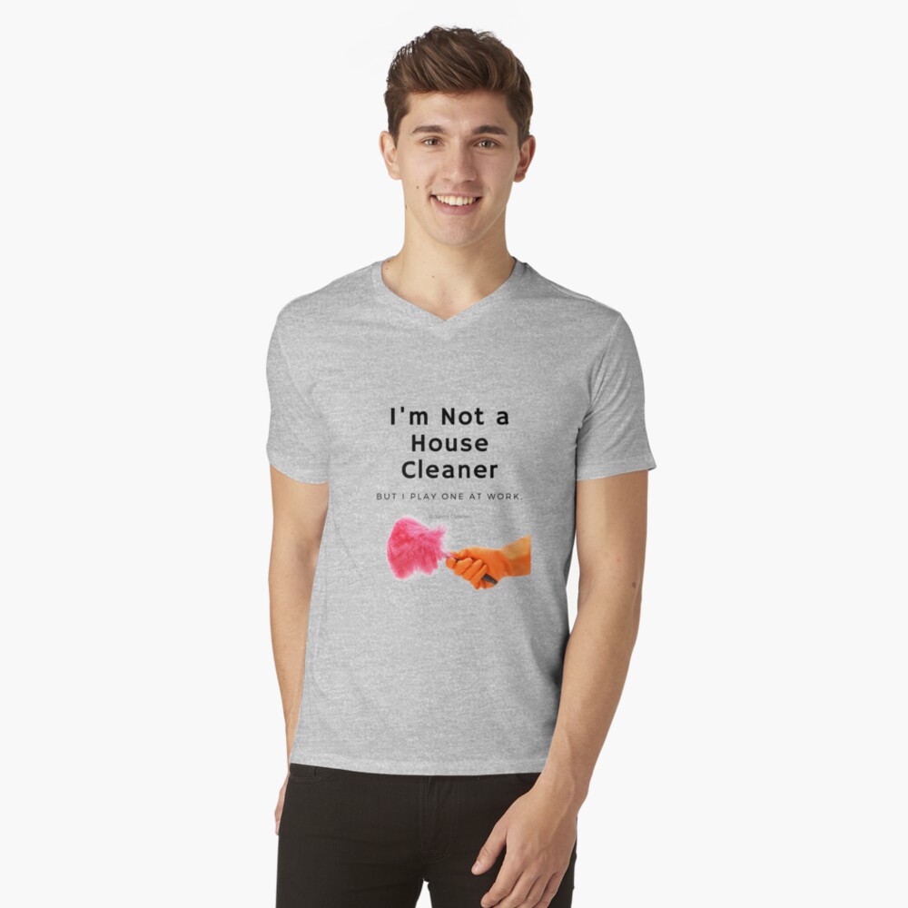 Item preview, V-Neck T-Shirt designed and sold by SavvyCleaner.