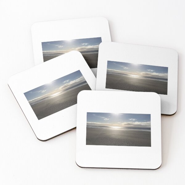 Item preview, Beach Landscape View Troon Beach Scotland  designed and sold by MollyJaneArt.