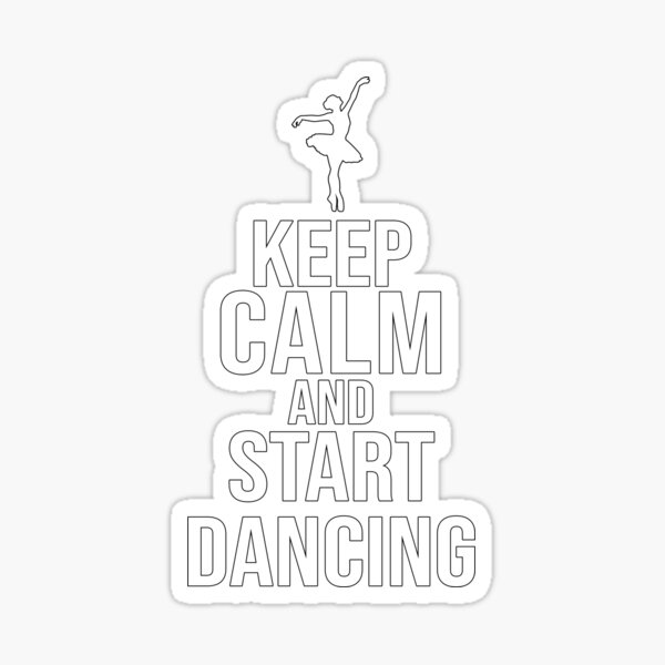 Dancing Birthday Stickers Redbubble - keep calm and twerk roblox