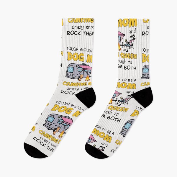 Item preview, Tough Enough To Be A Dog Mom and Camping Queen designed and sold by davidcocatch.