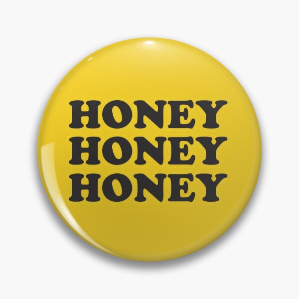 Item preview, HONEY (black+yellow font) designed and sold by Emmyteddy.