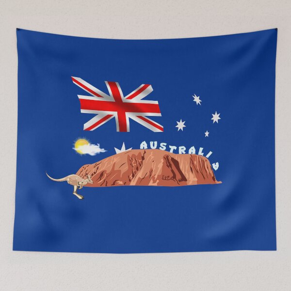 Item preview, Australian flag designed and sold by Pegasus00.