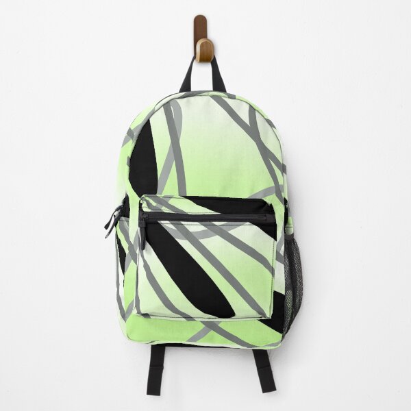 Item preview, abstract green lines designed and sold by CREATINERY.