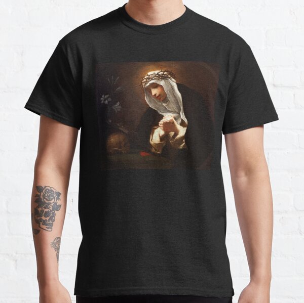 Saint Catherine of Siena (painting by Baldassare Franceschini) Classic T-Shirt
