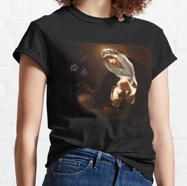 Saint Catherine of Siena (painting by Baldassare Franceschini) Classic T-Shirt