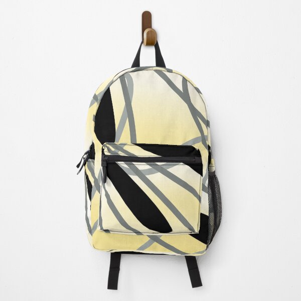 Item preview, abstract yellow lines designed and sold by CREATINERY.