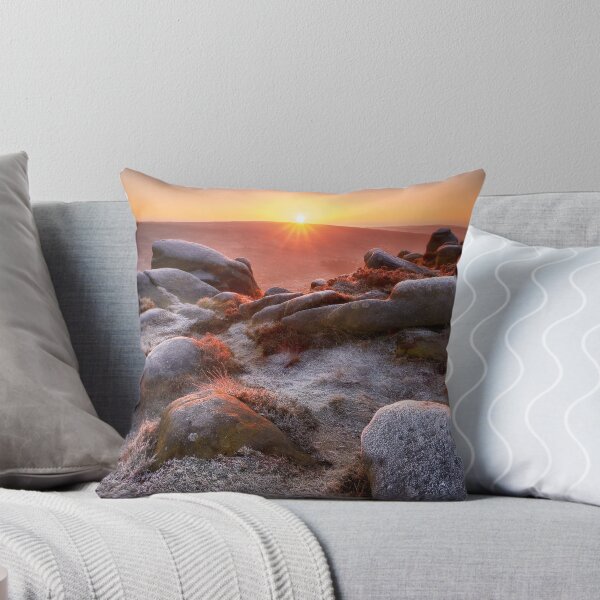 Item preview, Frosty Sunrise on Higger Tor, The Peak District designed and sold by Lenscraft by Robin Whalley.