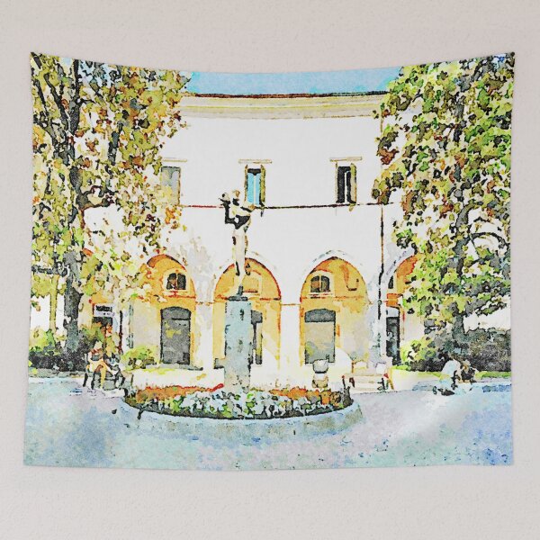 Item preview, Teramo: garden with monument designed and sold by Giuseppe Cocco.