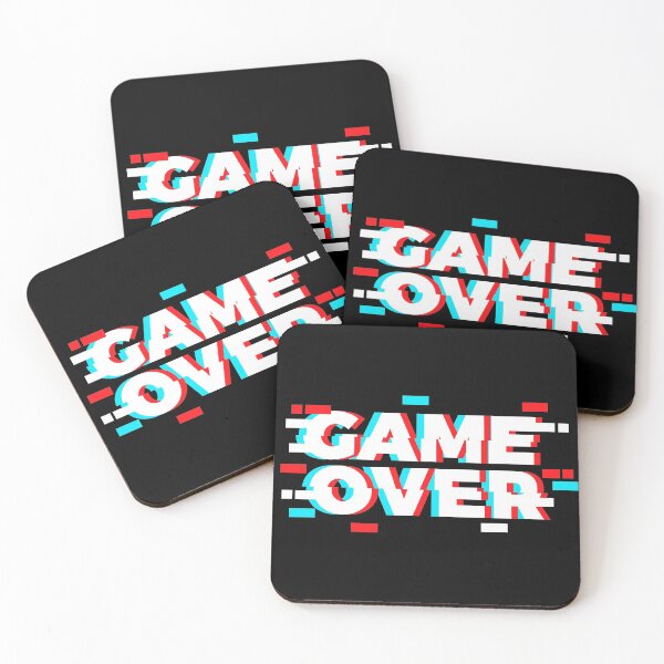 Item preview, Game Over Glitch Screen designed and sold by CrystalCrush.